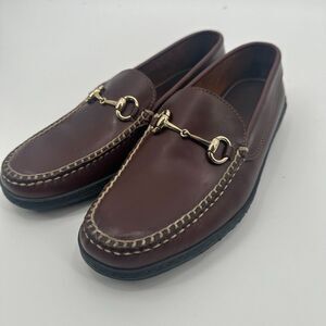 TB Phelps Bit Driver Briar Shoes Men US 8.5M Brown Leather The Prep Classic 2018